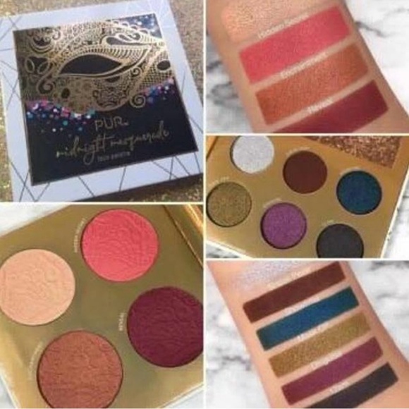 Lot of 2 PUR "Midnight Masquerade" Face and Eye Palette—Discontinued. New in box - Picture 3 of 4